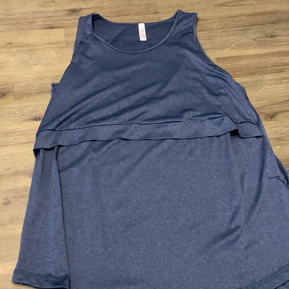 Latched Mama XL workout/nursing tank